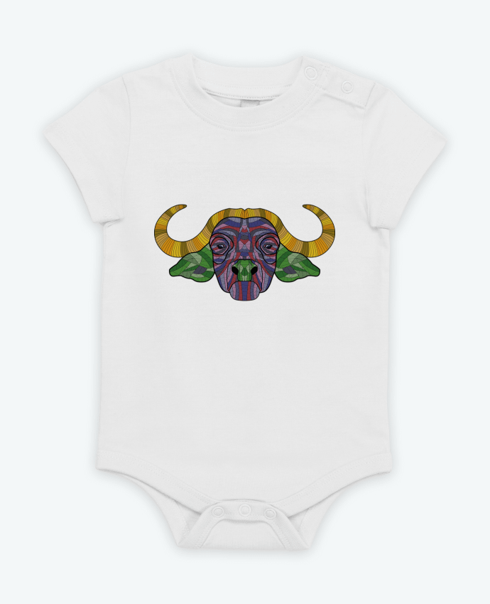 Body bébé Buffle coloré par Molren