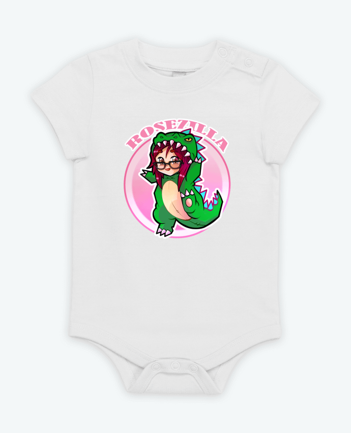 Body bébé Logo Rosezilla par Rosezilla