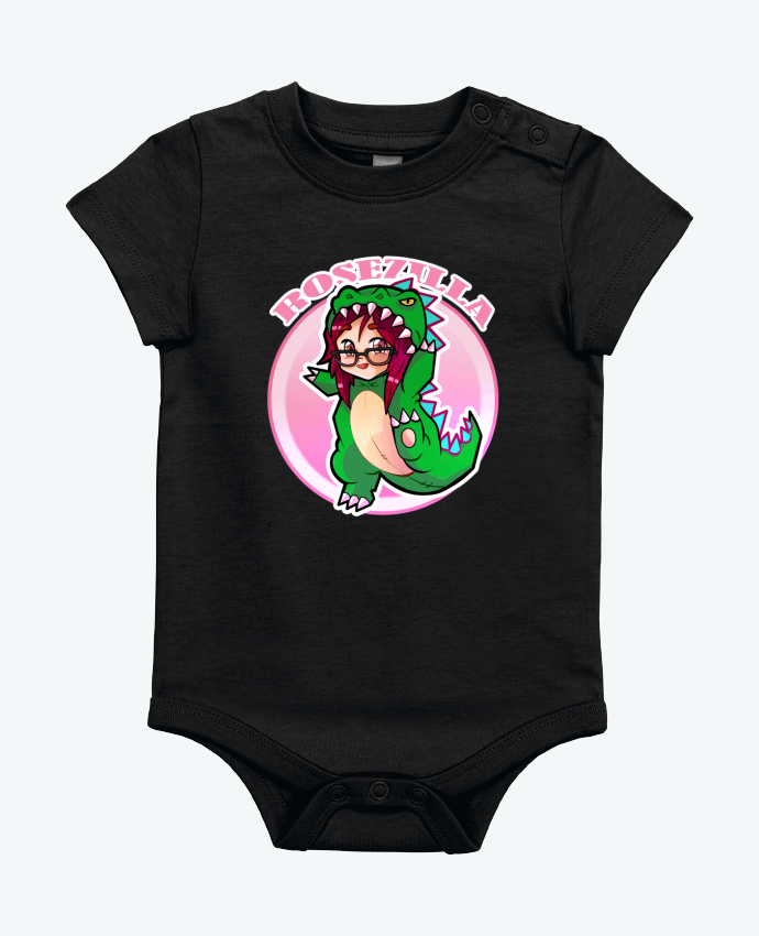 Body bébé Logo Rosezilla par Rosezilla