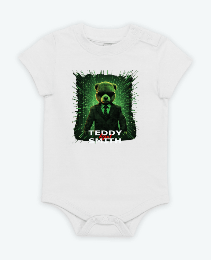Body bébé Teddy Agent Smith par rabeille