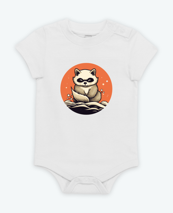 Body bébé tanuki par WabiSabi
