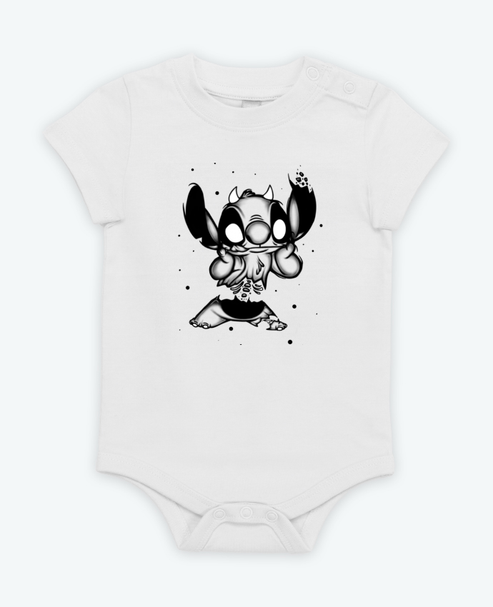 Body bébé STITCH DESIGN par Shadow.ink.black