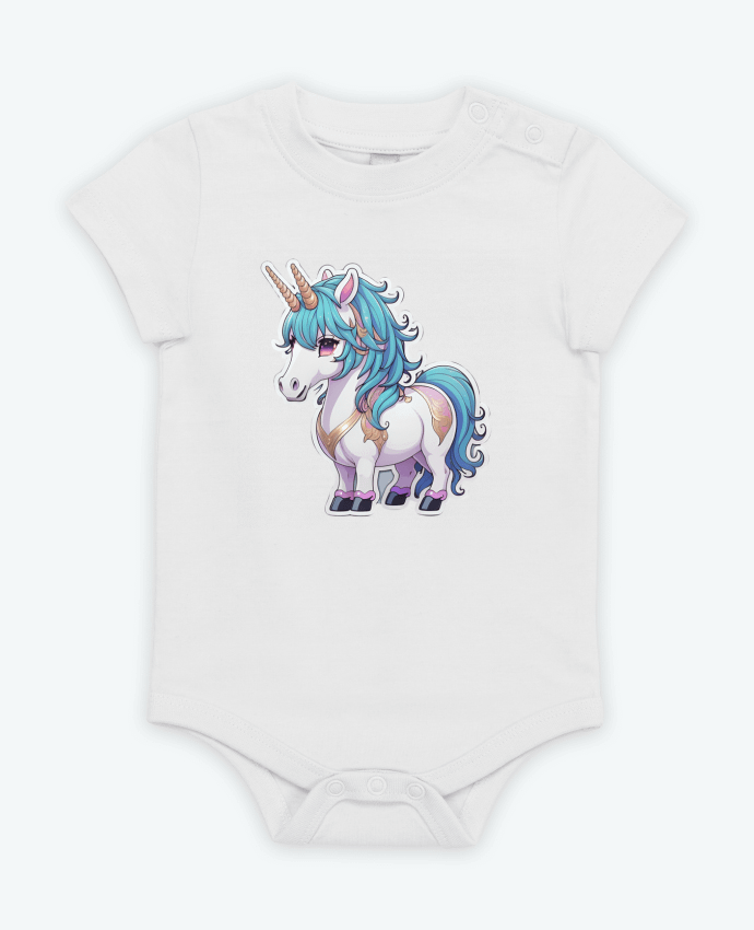 Body bébé Licorne par On My Digital Path