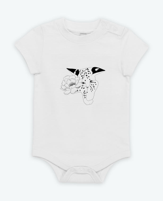 Body bébé savahnna et fleurs par mflower