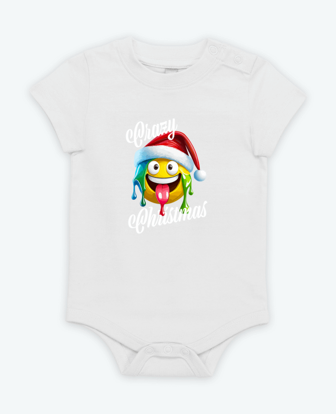 Body bébé Emoji Fondant. Crazy Christmas par Featheart