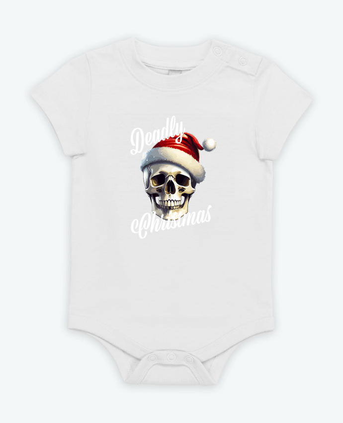 Body bébé Skull Noël. Deadly Christmas par Featheart