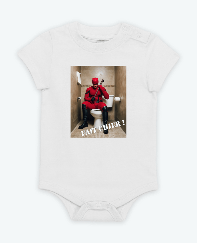 Body bébé Dardevil par TiA