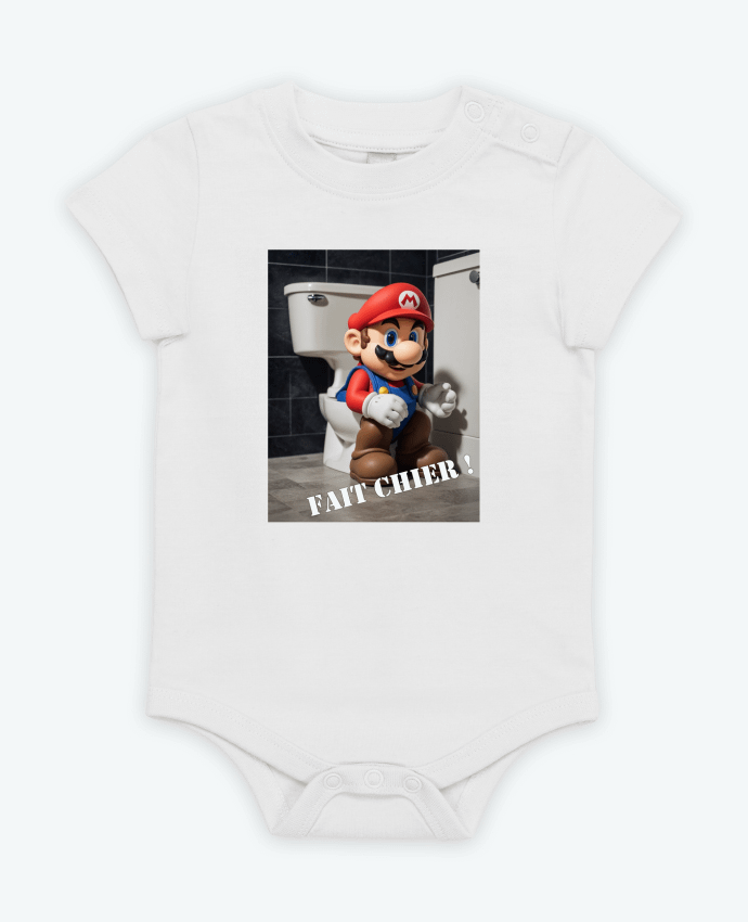 Body bébé Mario par TiA