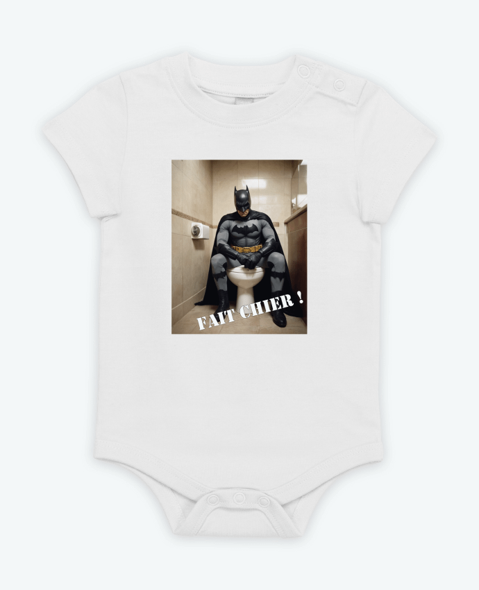Body bébé Batman par TiA
