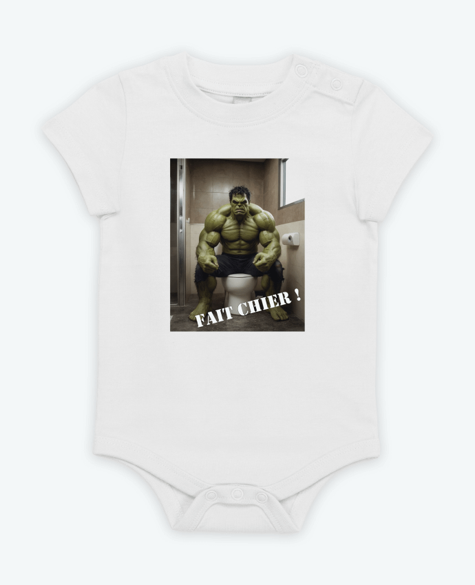 Body bébé Hulk par TiA