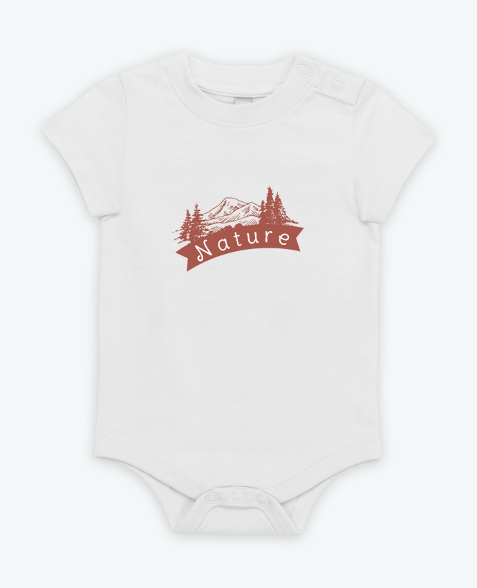 Body bébé Nature Montagne par Itswilly