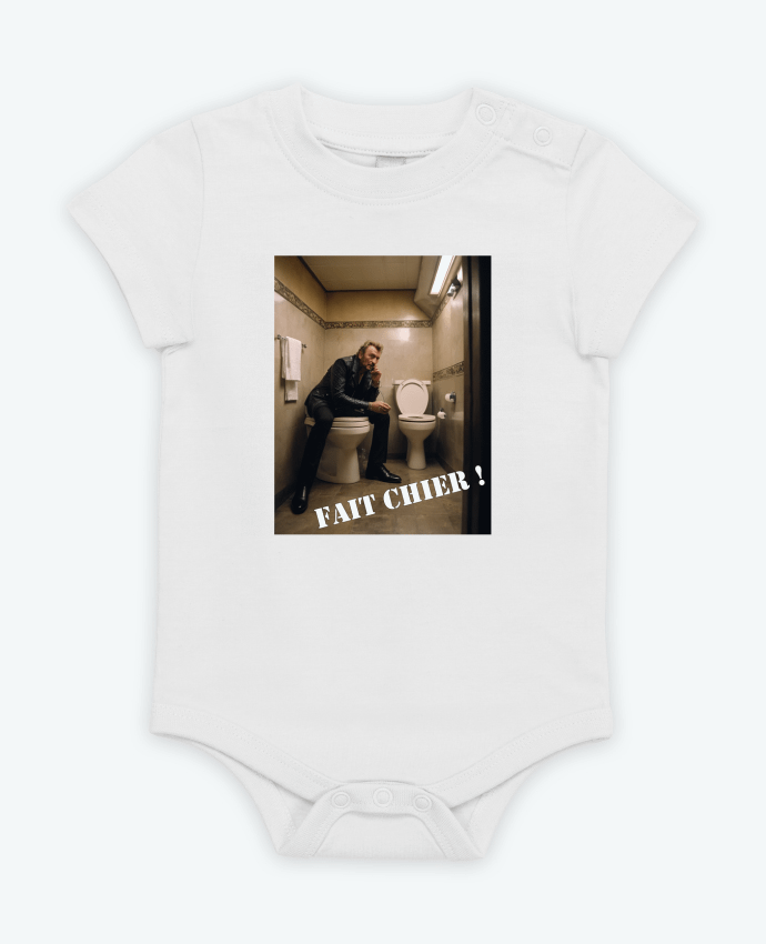 Body bébé Johnny Hallyday par TiA