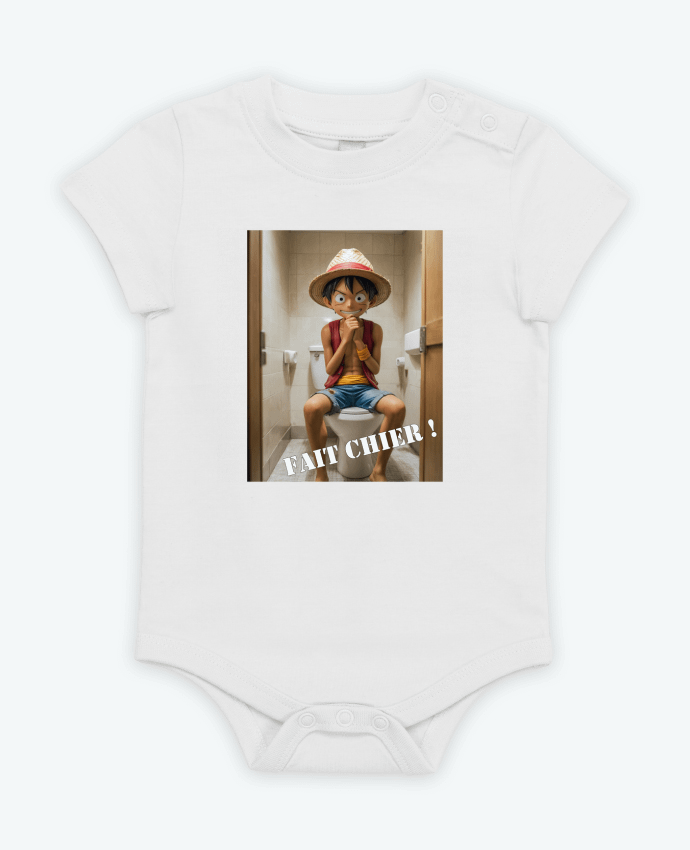 Body bébé Luffy de One Piece par TiA