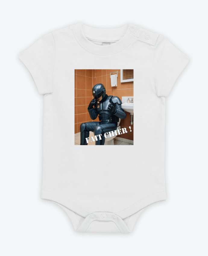 Body bébé Robocop par TiA