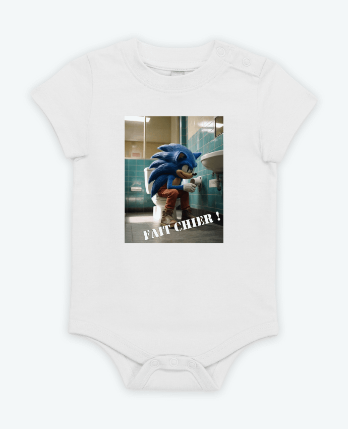 Body bébé Sonic par TiA
