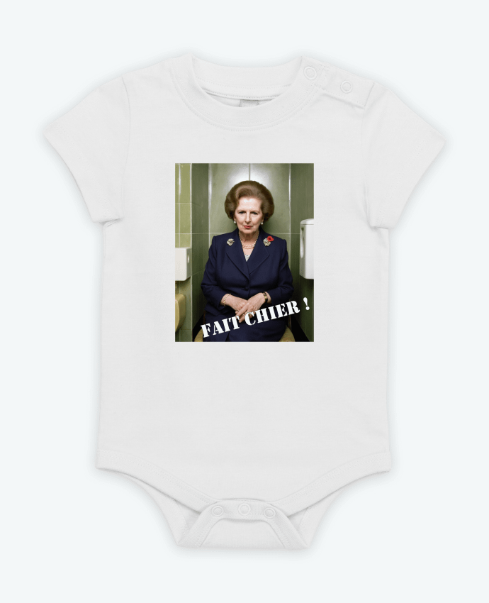 Body bébé Margaret Thatcher par TiA