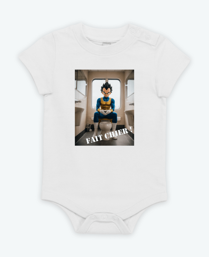 Body bébé Vegeta par TiA