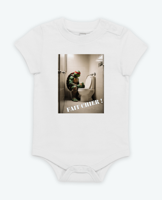 Body bébé Tortue Ninja par TiA