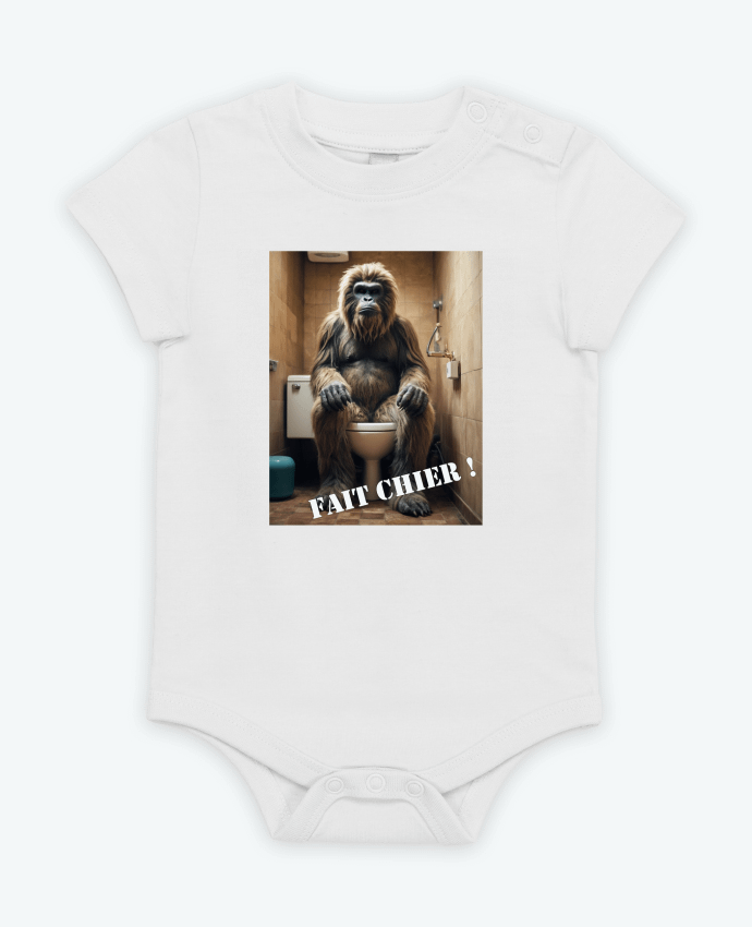 Body bébé Yeti par TiA