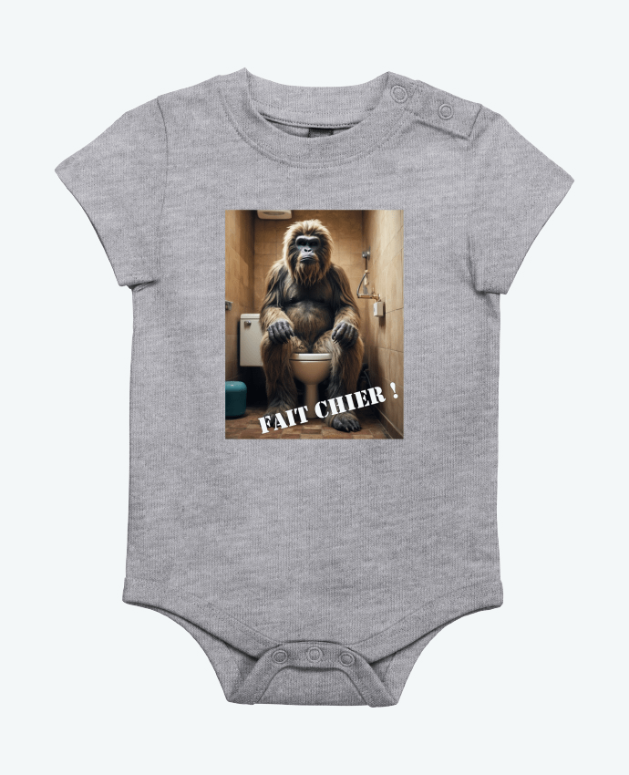 Body bébé Yeti par TiA