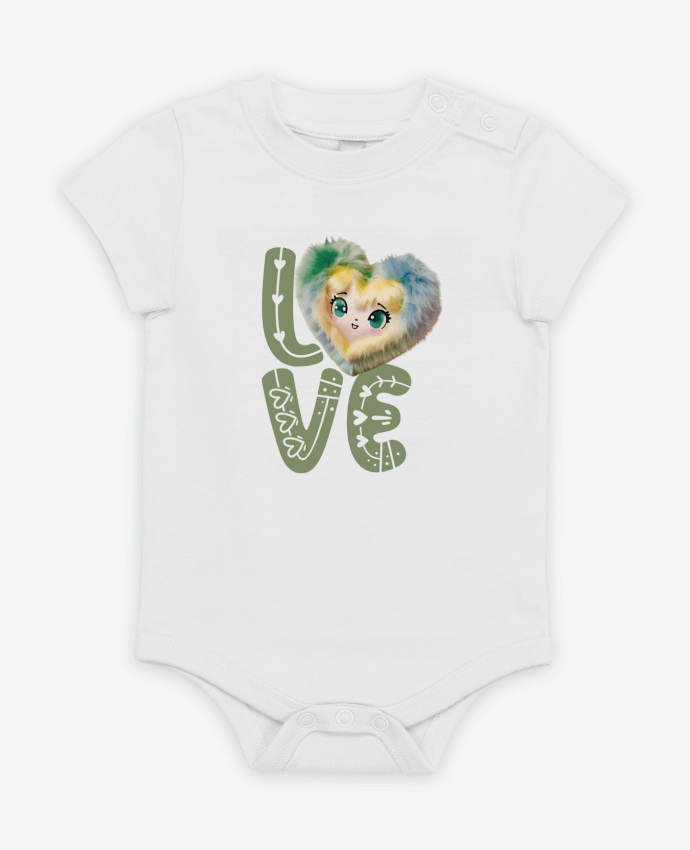 Body bébé Love Cute Chibi Heart 03 par Vamamoi