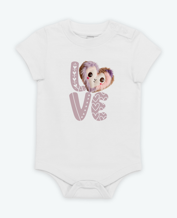 Body bébé Love Cute Chibi Heart 02 par Vamamoi