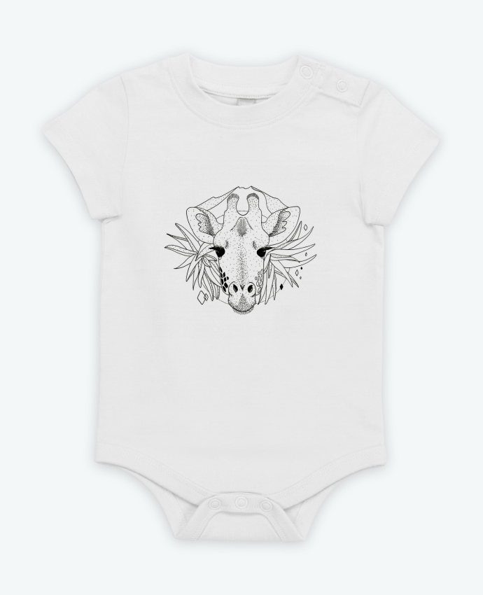 Body bébé Girafe par Lililise