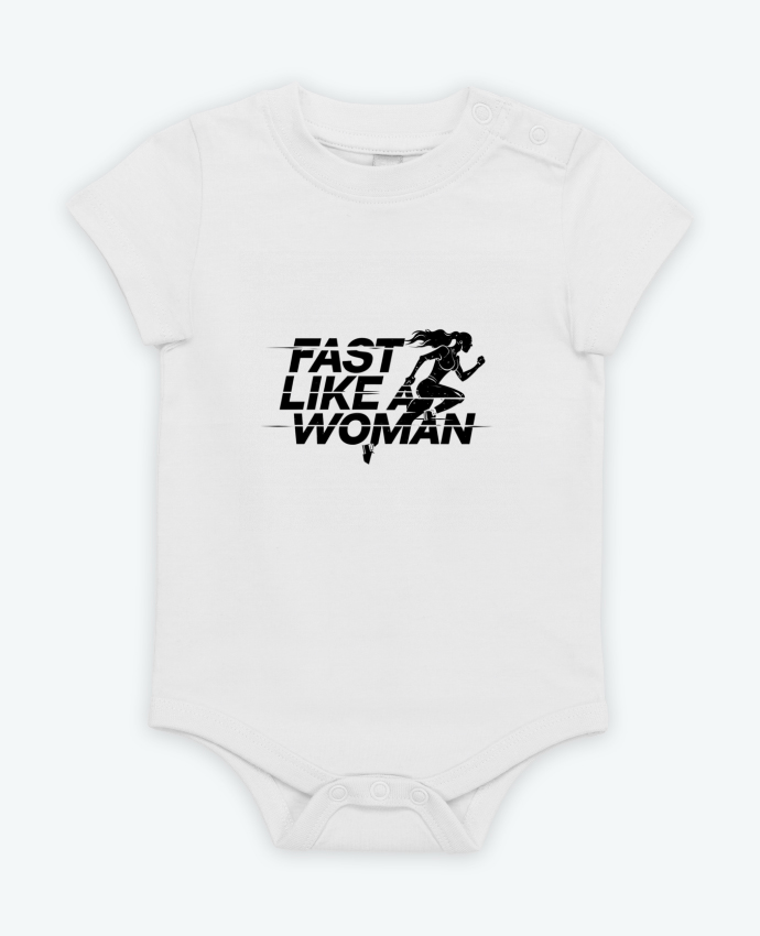 Body bébé Fast like a Woman par Eslava