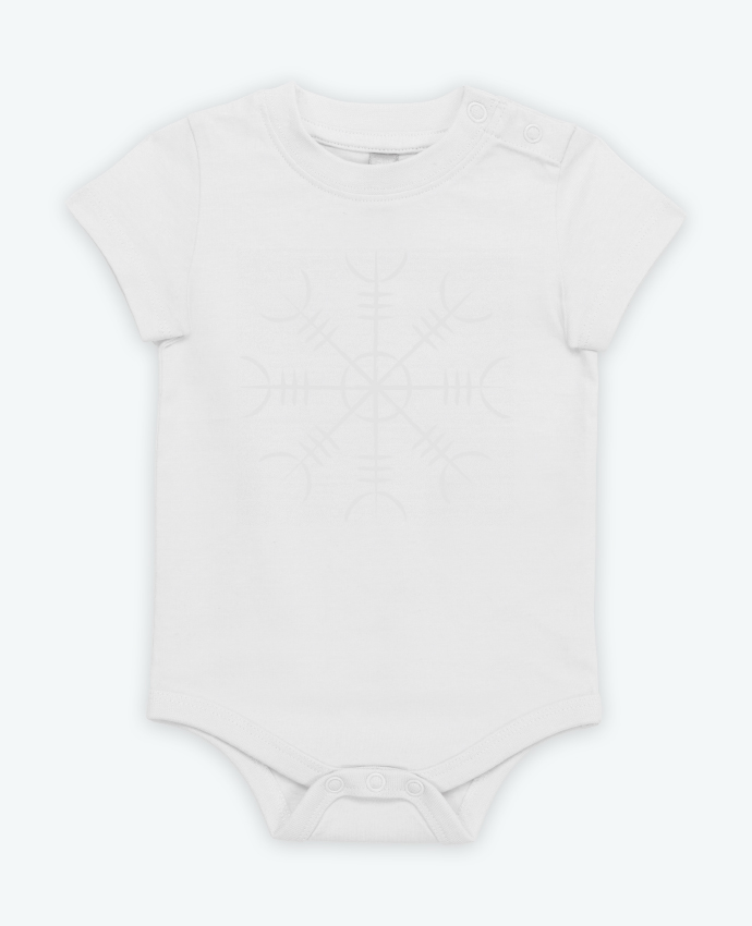 Body bébé Heaume de awe symbole viking par KronoArt