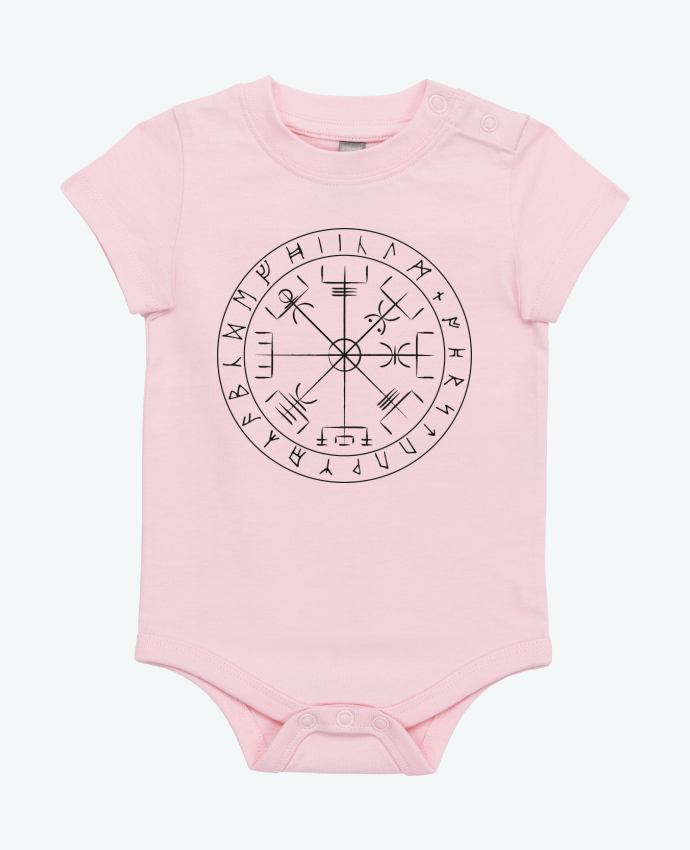 Body bébé Vegvisir symbole viking par KronoArt