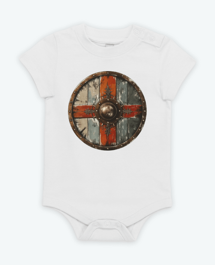 Body bébé Bouclier Viking par KronoArt