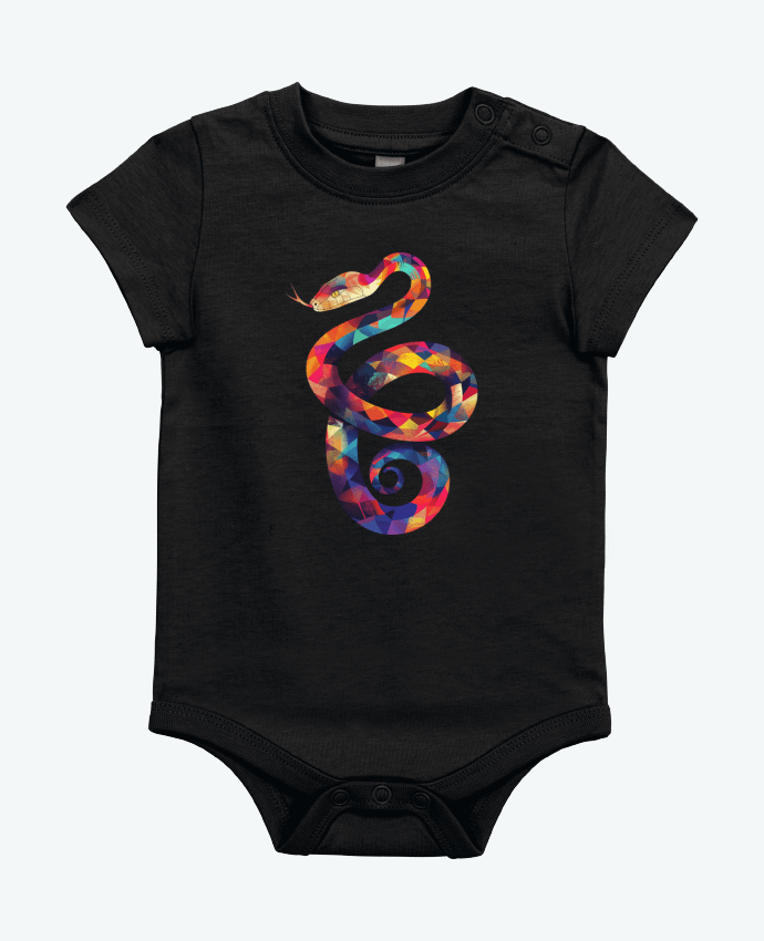 Body bébé Illustration de Serpent stylisé par KronoArt