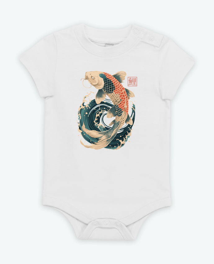 Body bébé Carpe Koi par KronoArt