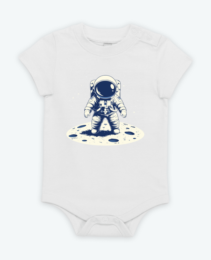 Body bébé Un Astronaute sue la Lune par KronoArt