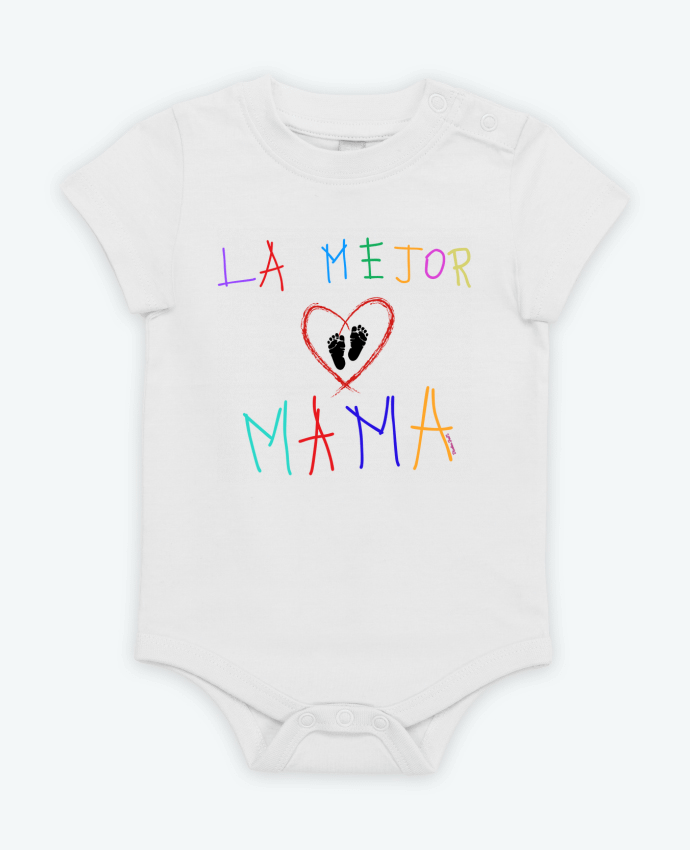 Body bébé La mejor MAMA par Diseños jeen