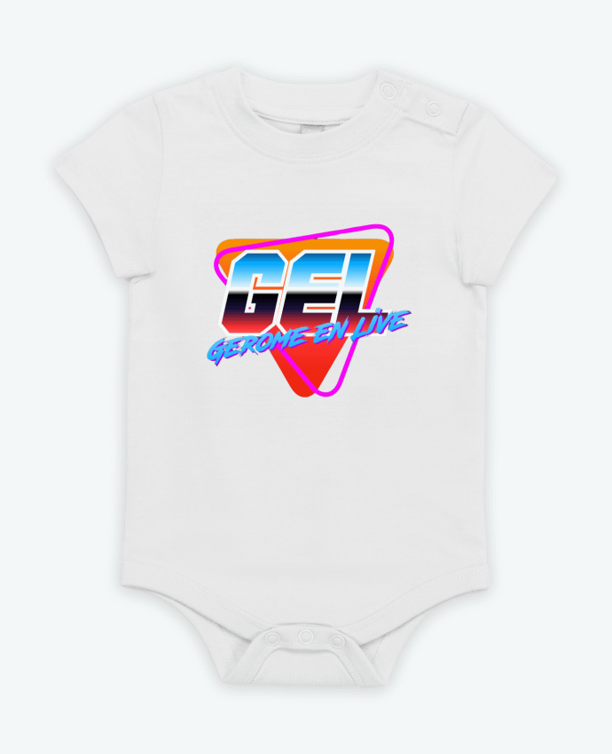 Body bébé Logo GEL classic par Gerome En Live