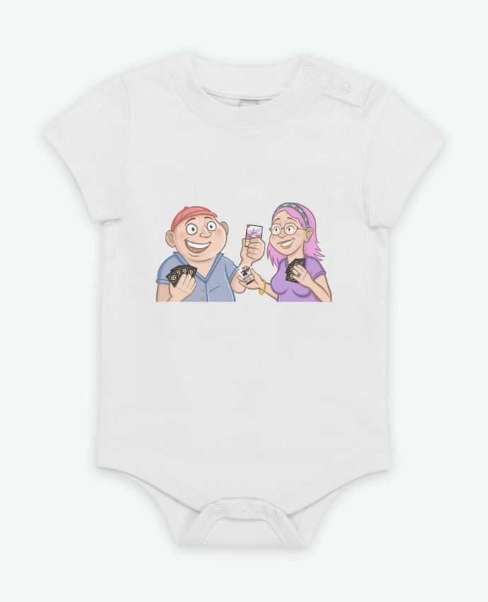 Body bébé Les Bouilles Lorcana Duo par Gerome En Live