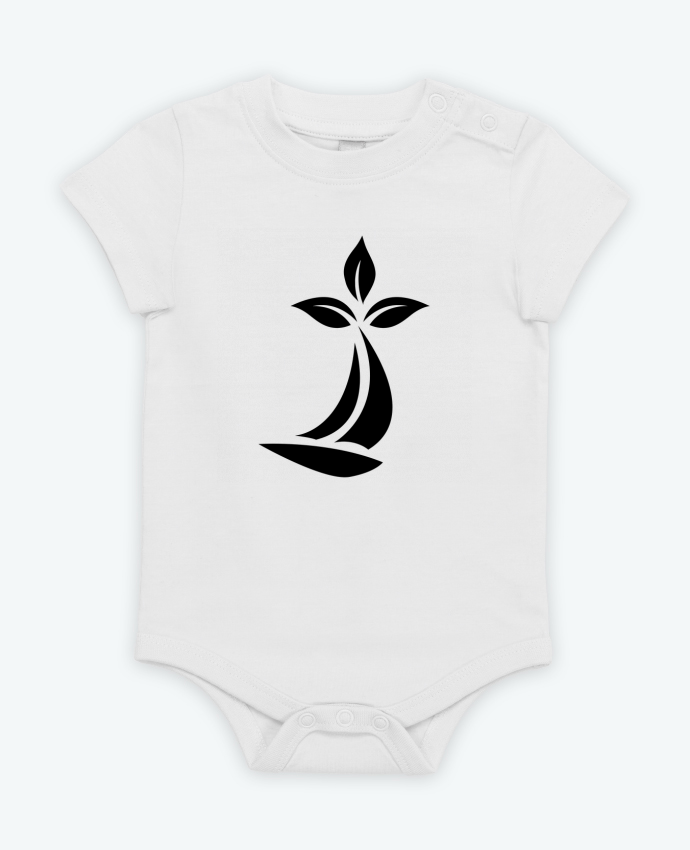 Body bébé Hermine Surf par Graphic Vision