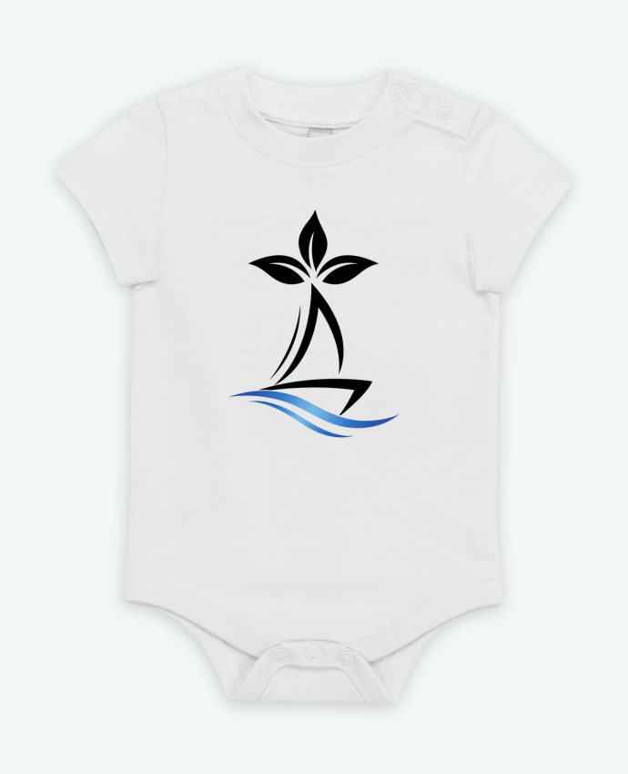 Body bébé Hermine Bateau par Graphic Vision