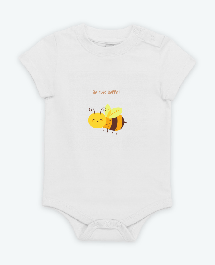 Body bébé Abeille par Claire
