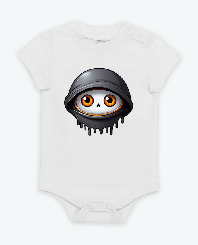Body bébé THE TIME OF FEAR par 33designerarte