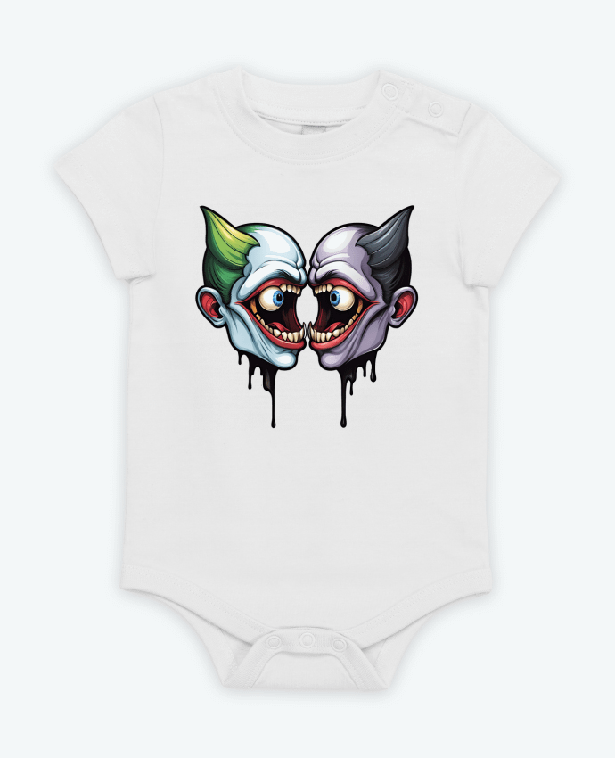 Body bébé MOUTH WITH EYES par 33designerarte