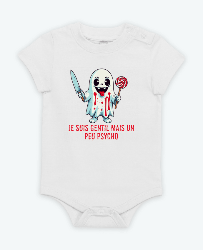 Body bébé Je suis gentil mais un peu psycho par Phocea Editions