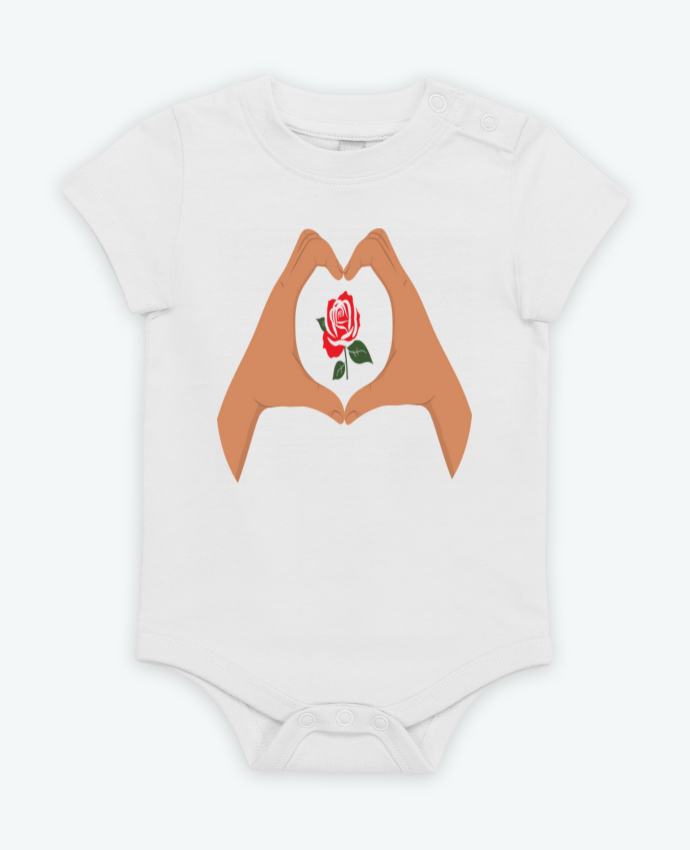 Body bébé Love YOU par COCODJOJO