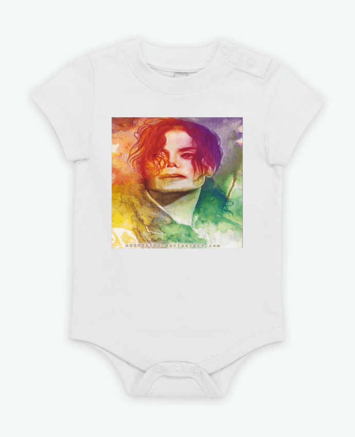 Body bébé Dessin de Michael Jackson par White Tiger 60