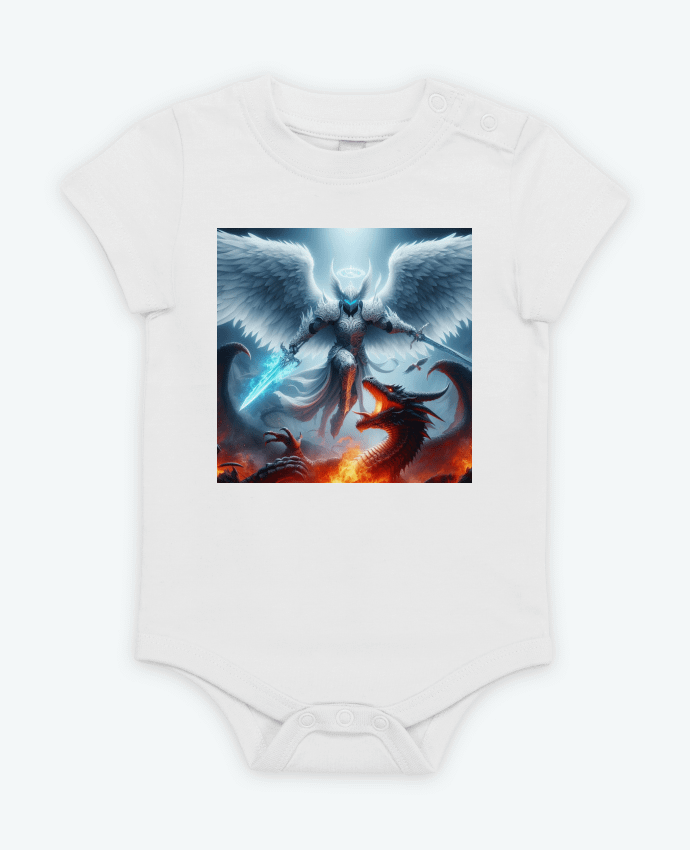 Body bébé Ange armure contre dragon par Fantasymaniac