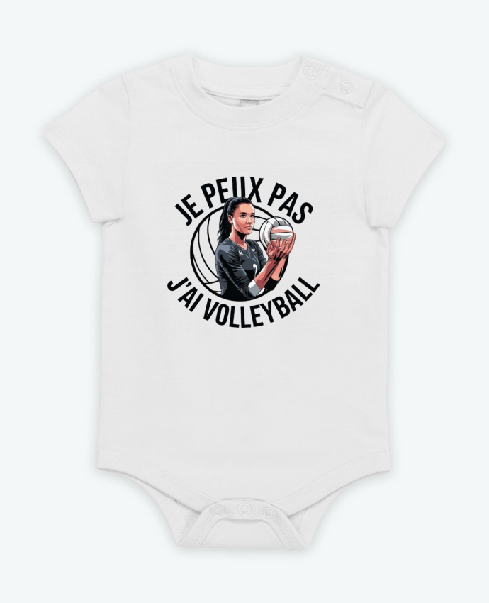 Body bébé je peux pas j'ai volleyball par bwilfy