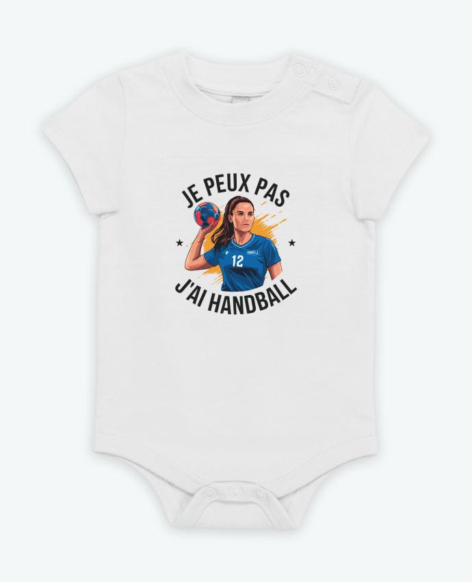 Body bébé je peux pas j'ai handball par bwilfy