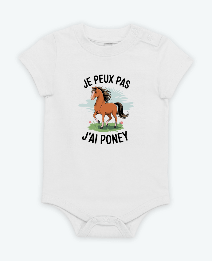 Body bébé je peux pas j'ai poney par bwilfy