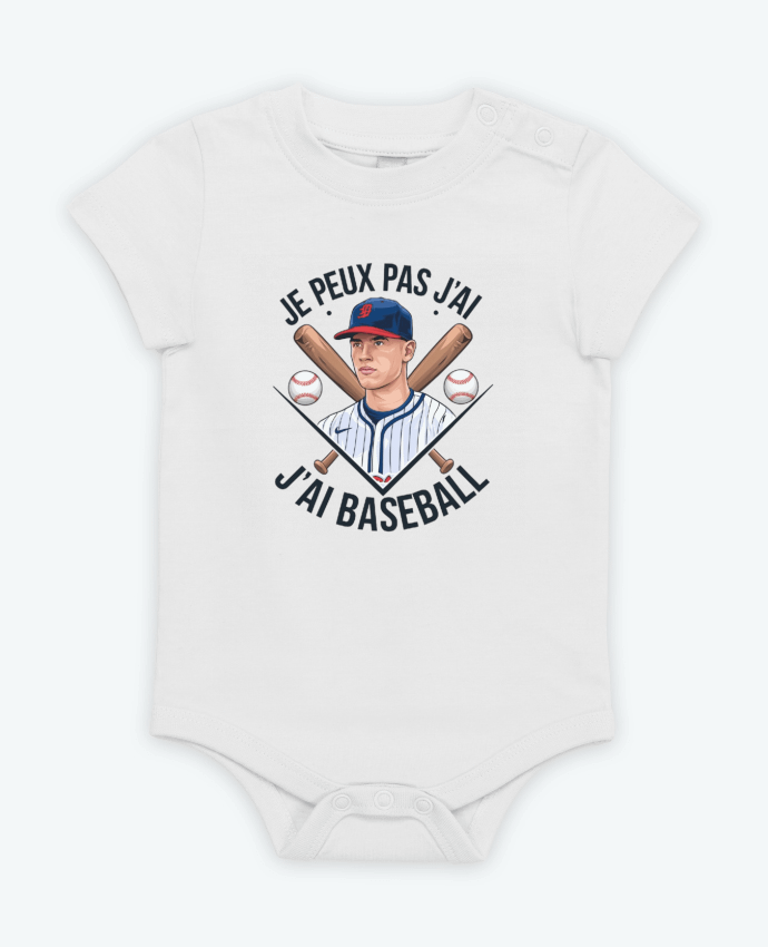 Body bébé je peux pas j'ai baseball par bwilfy